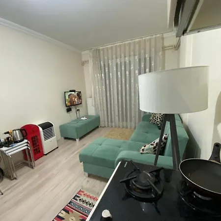 Merkezi Yeni Konut 1+1 Full Esyali